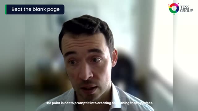 Beat the Blank Page — TESS workshop clip