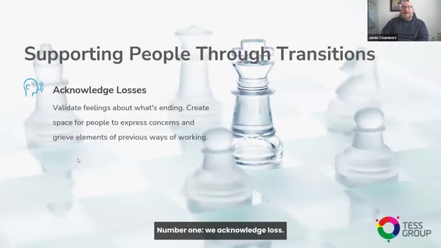 Change Is a Form of Loss — TESS workshop clip