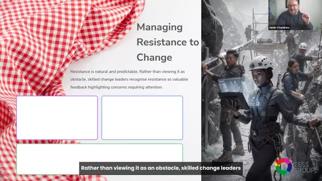 Resistance Is Feedback — TESS workshop clip